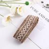 Home Ornament Woven Lace Gift Wrapping Burlap Roll Jute Ribbon Wedding Party Supplies Hemp Rope