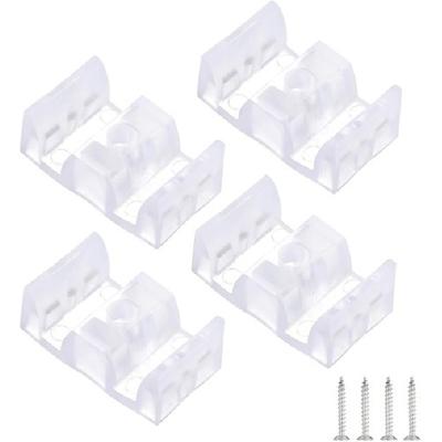 4 PCS Shower Door Bumpers, Framed Sliding Shower Door Opaque Bumpers for Glas