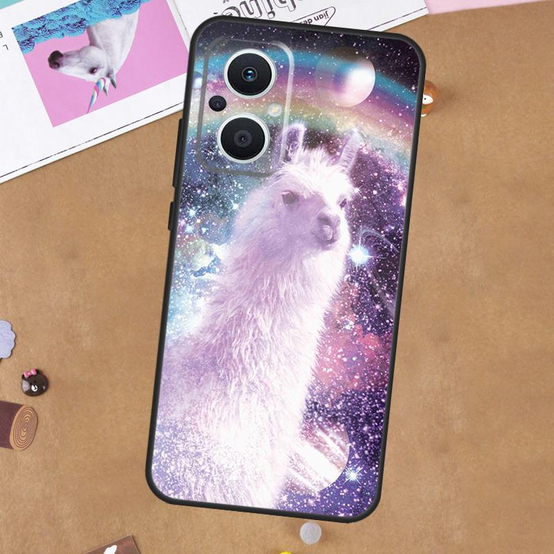 Lama Llama Alpaca For OPPO Reno 11F 12F 13F 14F 10 11 12 13 14 Pro 7 8 Lite 8T OPPO Find X5 X6 X8 X9 Pro Case