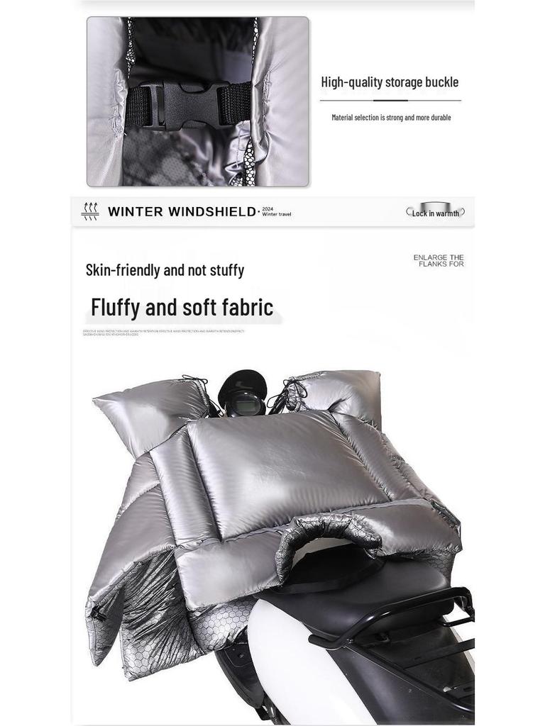 Graphene 2025 Windproof Waterproof Electric Car & Motorcycle Windshield Cover