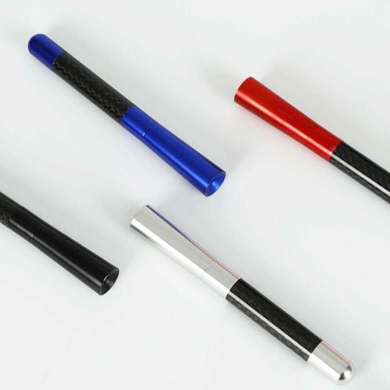 efg1 CZTX-VW New 12cm Carbon Fiber Car Radio Antenna For Volkswagen GOLF 5  Polo Golf 6 Golf 7 Accessories Sticker