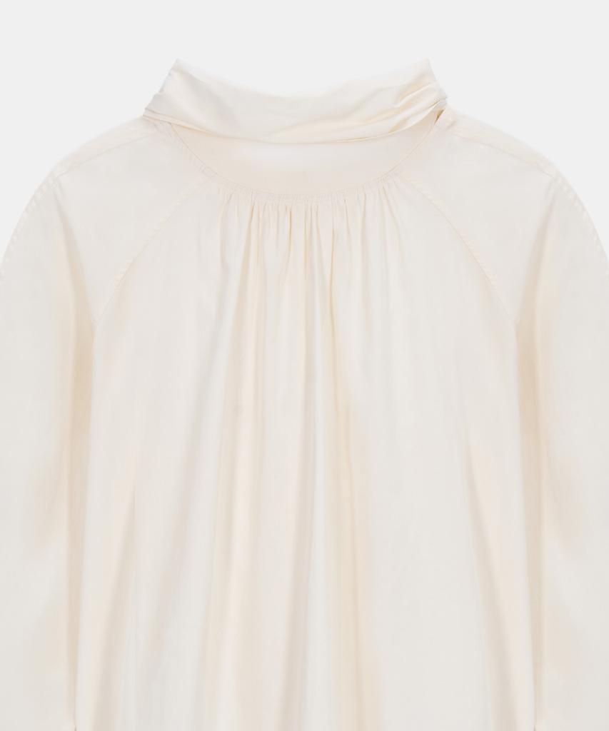 POETSEOUL Double Tie Blouse_Ivory