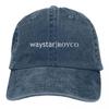 Waystar Royco Merch Boné de Beisebol Unissex para Mulheres Chapéus de Jeans Desgastados Boné Vintage Série de TV Succession Chapéu Snapback Casquette