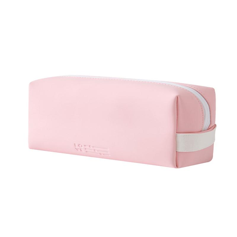 Trendy Pu Cosmetic Bag Mini Cosmetic Storage Pouch Portable Traveltoiletry Bag