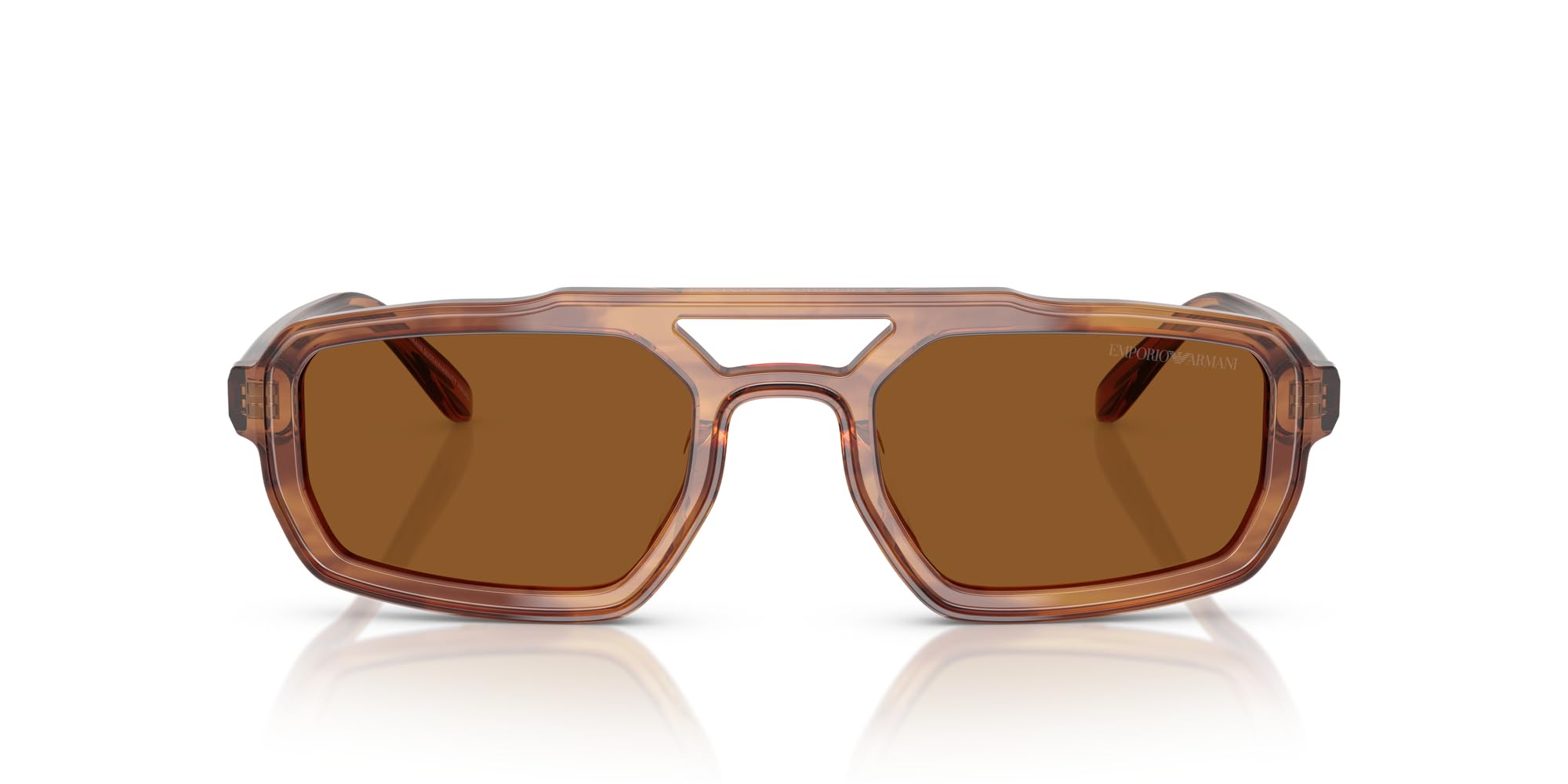 

Sunglasses 0EA4240U SHINY HAVANA BROWN 53 [Emporio Armani]