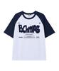 BORN CHAMPS [5 Colors] Bold Motion Oversized Raglan Short Sleeve T-Shirt B25St87