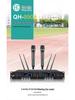 HuiDu U8801/8802 Pro Dual Wireless Microphone with Adjustable Frequency for Conferences