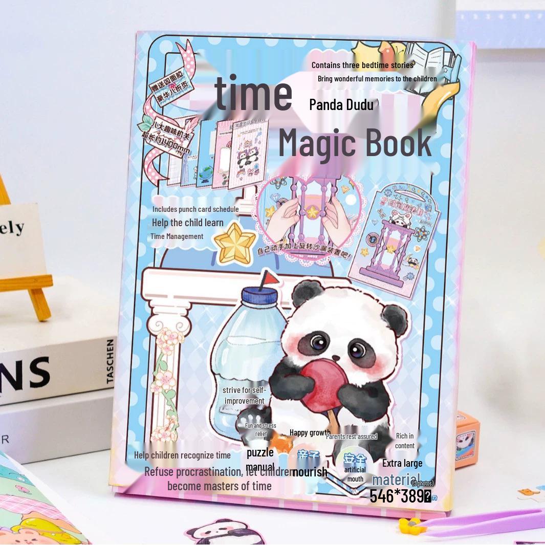 

Следи за Дорой Ми Ручная работа Маникюр Тихая книга: Милая самодельная мультяшная развивающая игрушка для детей