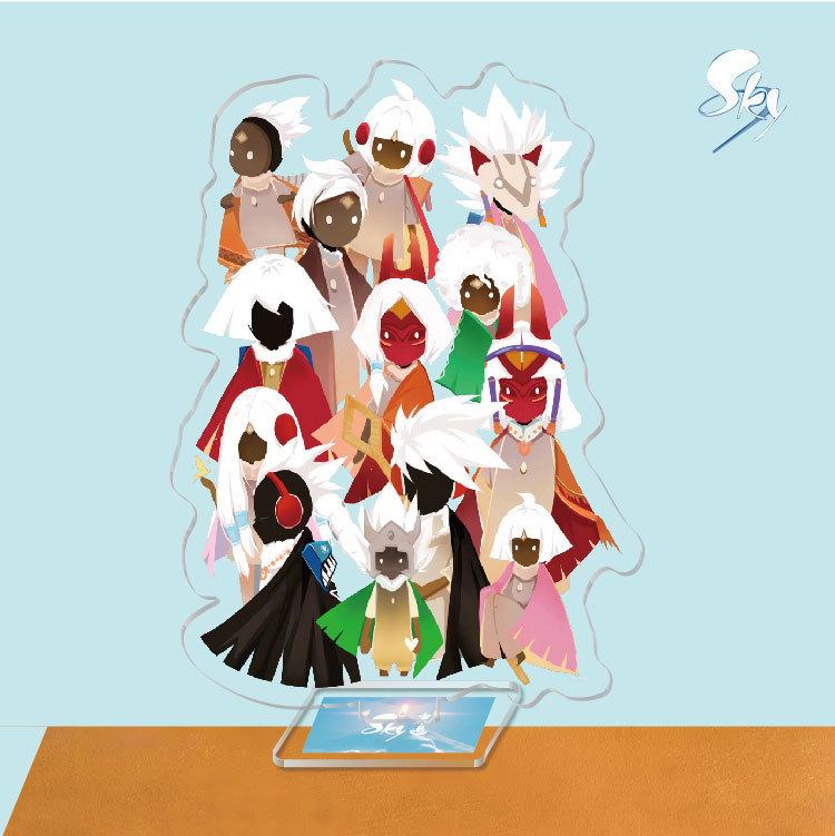 Game Anime Light Encounter Acrylic Cosplay Character Stand Acrylic Figure Stand Painted Model Ornament Gift