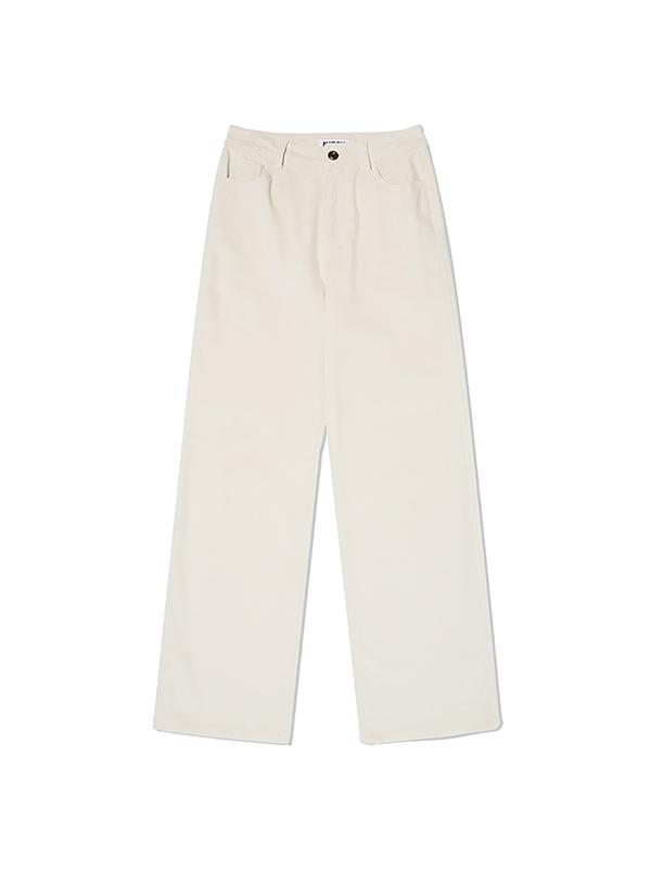 KIRSH Cherry Corduroy Pants [Ivory]