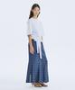 WNDERKAMMER Waist Tied T_Light Blue