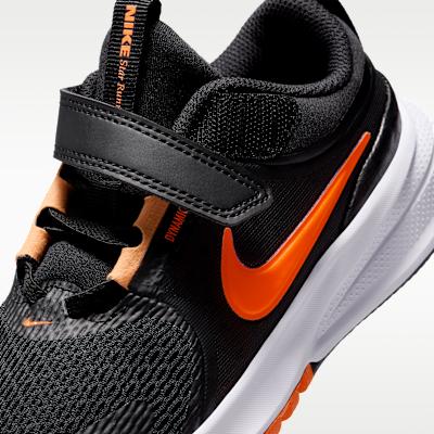 Nike Star Runner 5 Black Total Orange (PS)