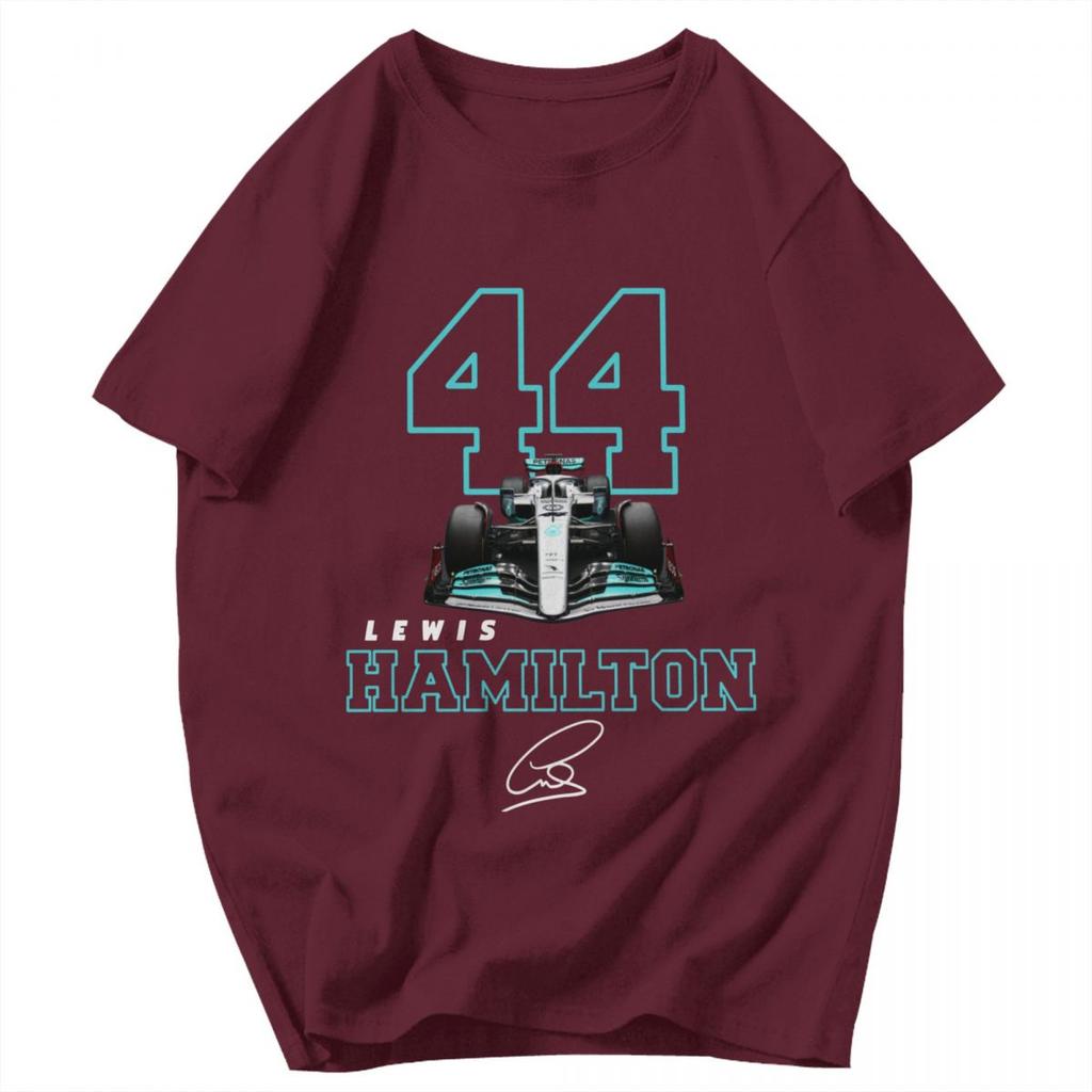 Men T Shirt Lewis Hamilton 44 Racing Unique Y2K Graphic Tees Unisex Tops T Shirts