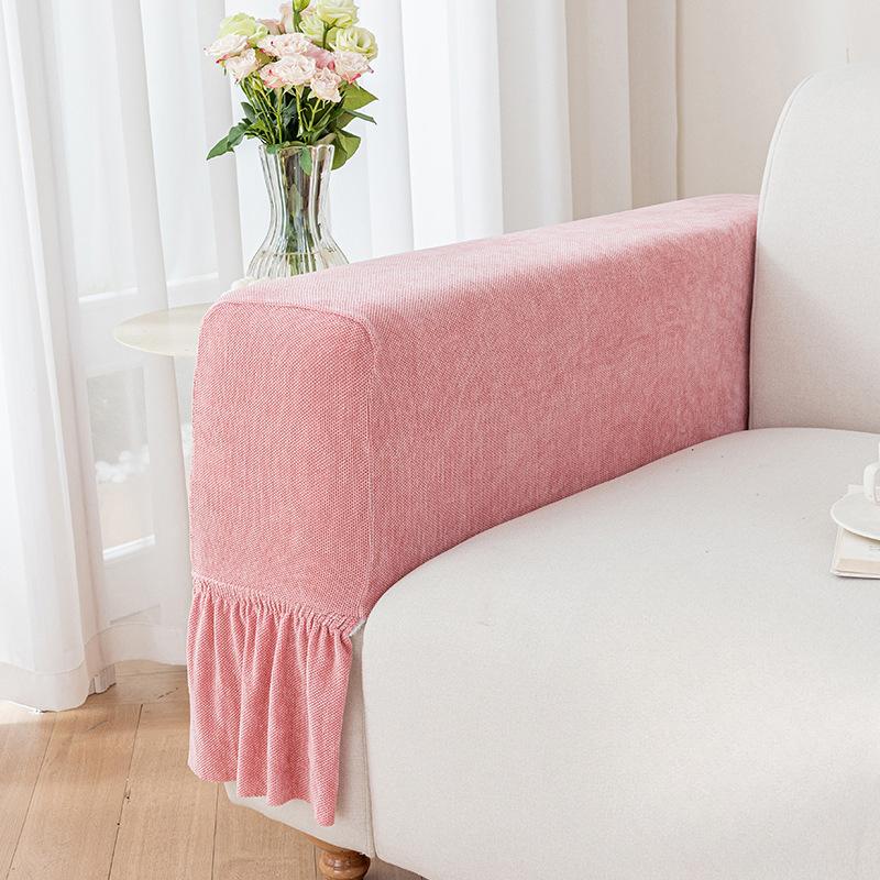

1-Piece Chenille Armrest Slipcover Stretch Chair Covers Armchair Sofa Covers, Single Couch Covers Furniture Protector for Living