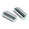 2pcs Foil Head Electric Trimmer Replacement Heads Wet and Dry Use Ladies Trimmer Head Replacement for BRL130 BRL140