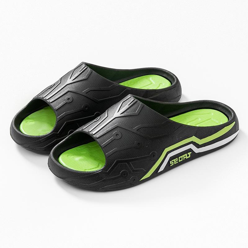 Thick-soled Slippers Men's New Summer Outer Wear Sports and Leisure Home Indoor Non-slip Men's One-word Sandals