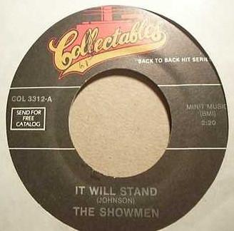 

7inch Record SHOWMEN - It Will Stand / 39 - 21 - 46 COL3312 COLLECTABLES US Soul/Funk Used
