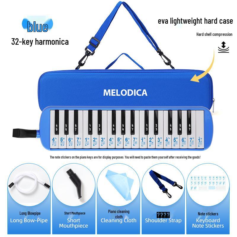 37-Key Melodica Soft Canvas Case for Children’s Classroom and Performance