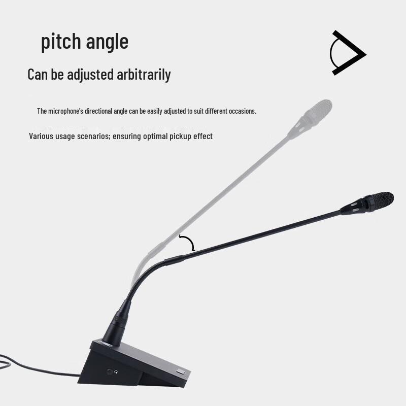 FionTu Professional Wired Gooseneck Conference Microphone (CN Version)