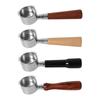 51mm Bottomless Portafilter Stylish Wood Handle 51mm Portafilter Coffee Brewing Tools for Espresso Machines