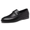 Herenkledingschoenen Zakelijke loafers Paty lederen trouwschoenen Herenflats Leren Oxfords Formele schoenen