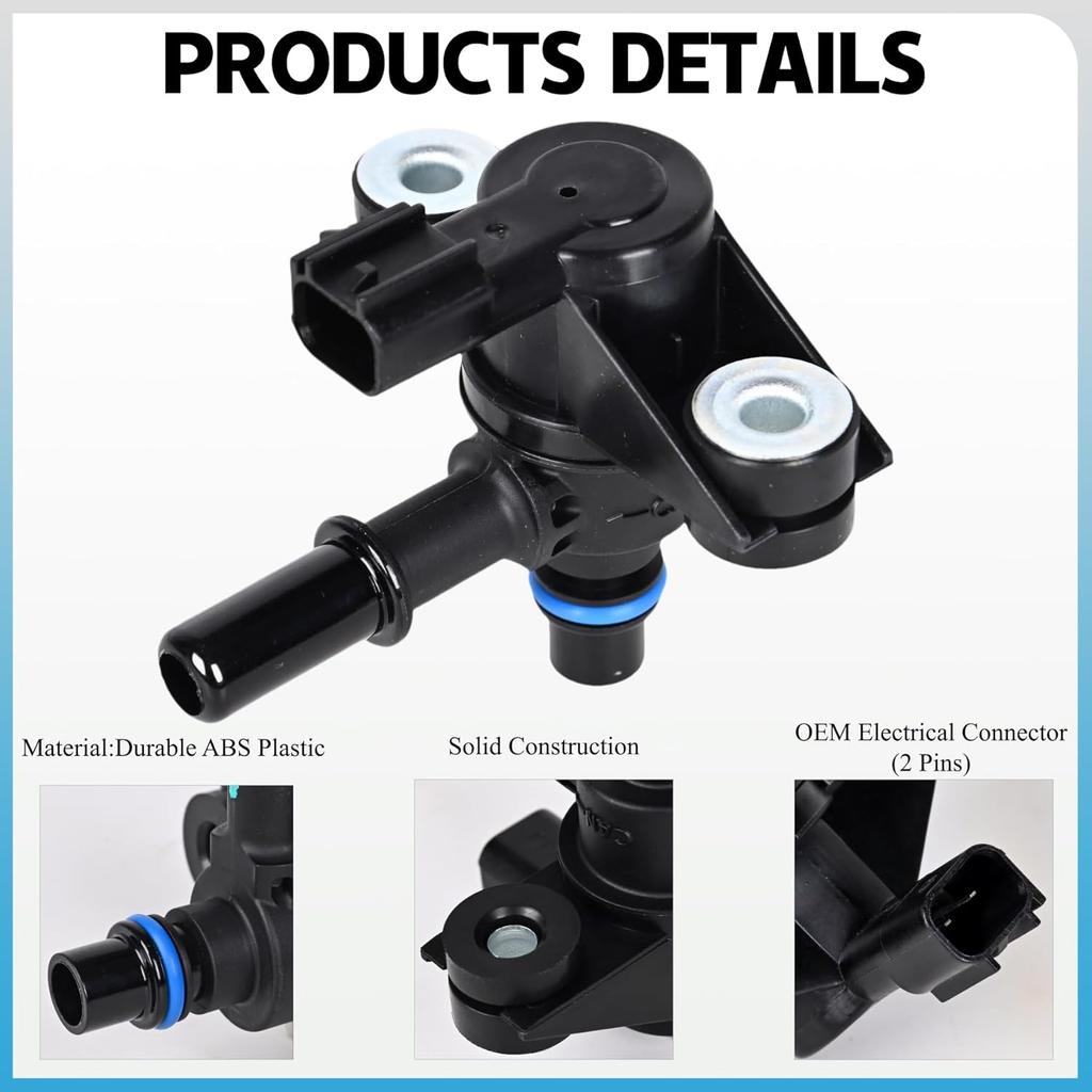 Vapor Canister Purge Valve 911-222 EVAP Evaporative Emissions Vapor Canister Purge Solenoid Valve Compatible With 2009- Ford Explorer F150 F250 F350