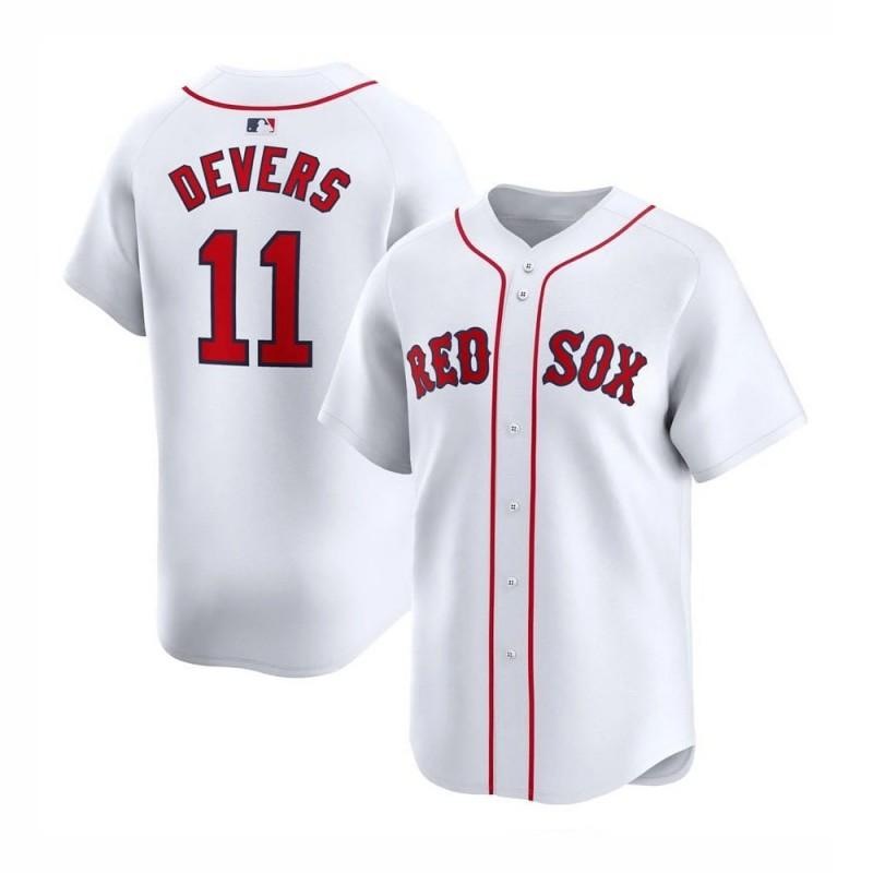 MLB Boston Red Sox 34 Baseball Jersey Embroidered Sportswear Men Women Fall Winter