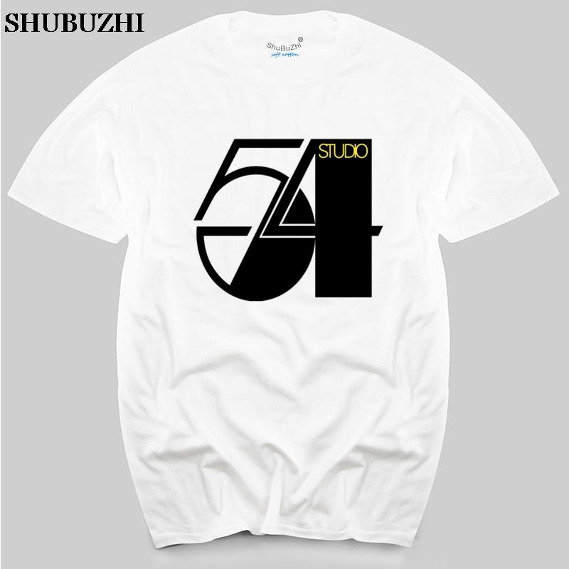 Studio 54 TShirt Cotton Retro Disco Paradise Garage mens top tees cotton tshirt for male new brand tops S