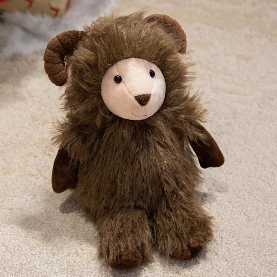 Small Sheep Stuffed Animal Doll Cute Soft Lamb Plush Toy Gift for Kids Boys Girls Birthday Party Home Decor