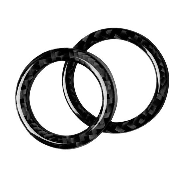 

Carbon Fiber Pattern ABS Car AC Vent Ring for Ben (1 Set) None