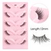 YSDO Half Lashes 5/7/10 Pairs Half False Eyelashes Soft Natural Cat Eye Lashes Makeup 3D Mink Eyelash Extension Fluffy Faux Cils