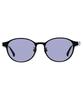Sunglasses UV UV Protection Rate of or Sanrio Characters Black [Zoff] Boston-style Protection, 99.9% More, Unisex, Fashionable, Women's, Cute,