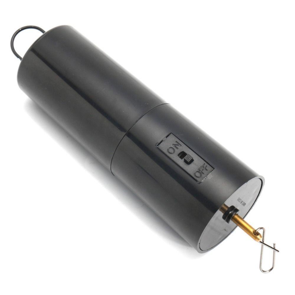 Langlebiger 30 U/min Hängender Rotierender Motor Schwarzer Kunststoff Windradmotor Batteriebetrieben Windspielmotor Weihnachten
