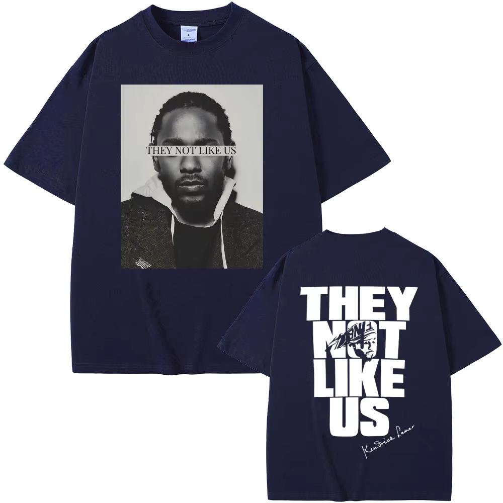 

Rapper Kendrick Lamar They Not Like Us T-shirts Unisex Women Fashion Hip Hop Oversized T-shirts Summer Unisex s Cotton Vintage T Shirt 4XL