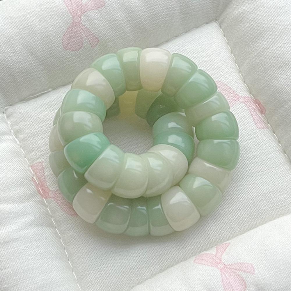 New Lucky Bodhi Beaded Bracelets Purple Grape Color Stretchable Bodhi Bracelet Protection Pork Intestine Bracelet