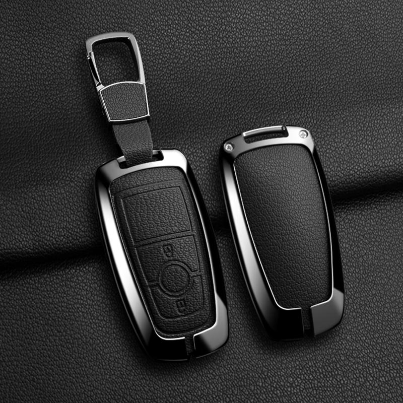 Autoschlüsselabdeckung, Tasche für Lincoln Continental MKC MKZ MKX Navigator Z Nautilus Aviator Corsair 2017 2018 2019 2022 Schlüsselanhänger