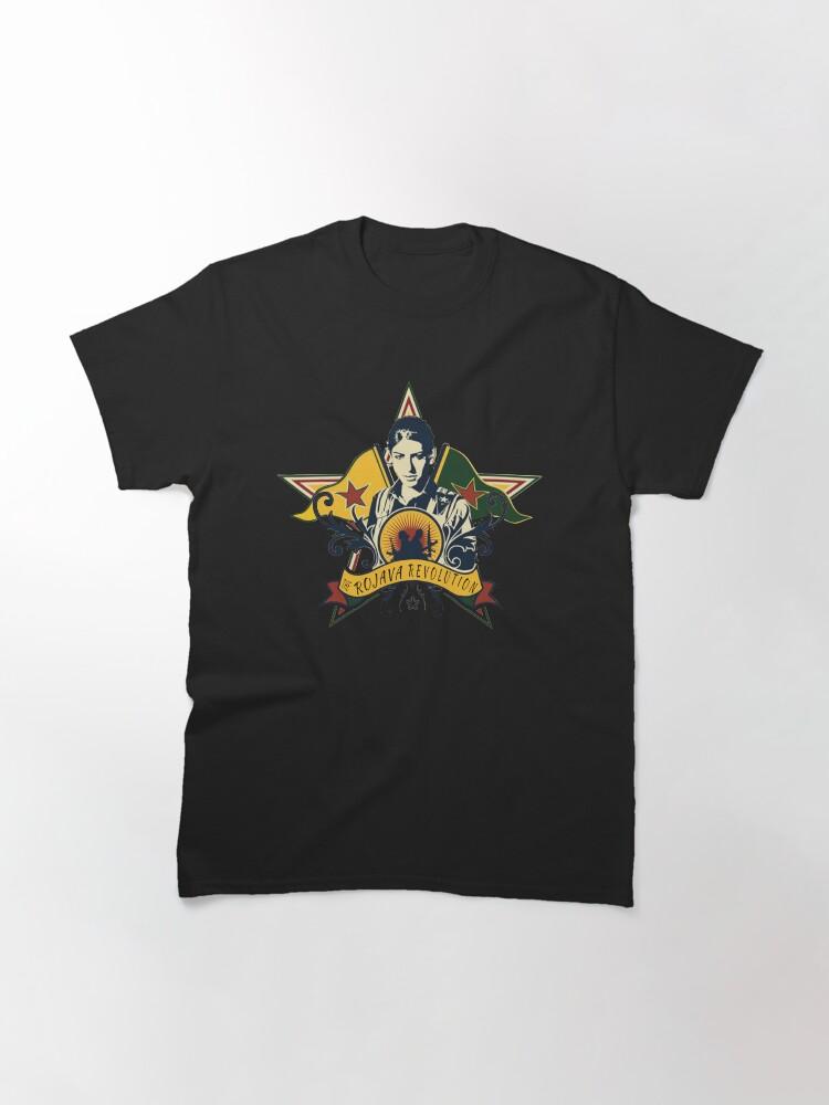 

The ROJAVA REVOLUTION Classic TShirt 2026 Summer Mens Womens Luxury Fashion Cotton Retro Tshirt Street Y2K Mens Clothse 4XL