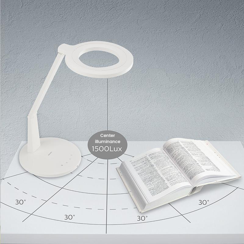 Philips LED Lamp Eye Protective Desk Light 10-100% adjsutable brightness 40 min timer, remind to rest