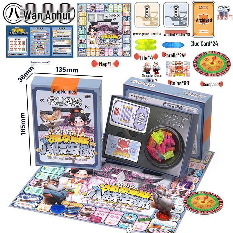 Brangdy Monopoly China World Tour Board Game