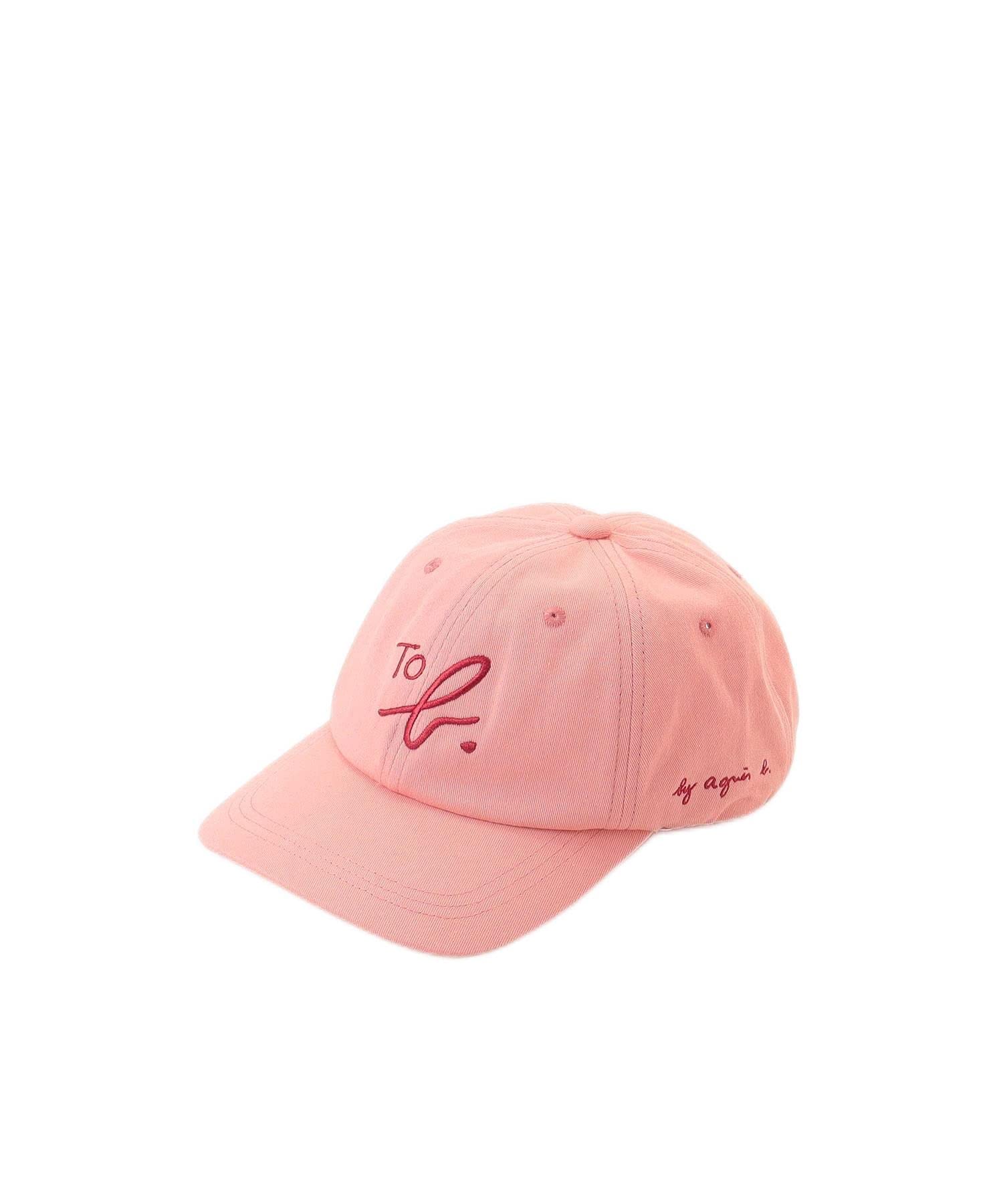 

b by Logo Cap WT93 CAP Free Pink [agnes b] [too agnès b] Женская розовый