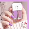 New Twin Iridescent Glitter Nail Polish Set - No-Bake, Non-Peel Transparent Oil-Based Formula with Two Colors