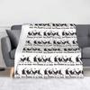 RUMI HUNTRX - HUNTRIX Kpop Demon Hunters  Fleece Blankets  Fashion Throw Blankets for Bed Sofa Couch 125*100cm Bedspread