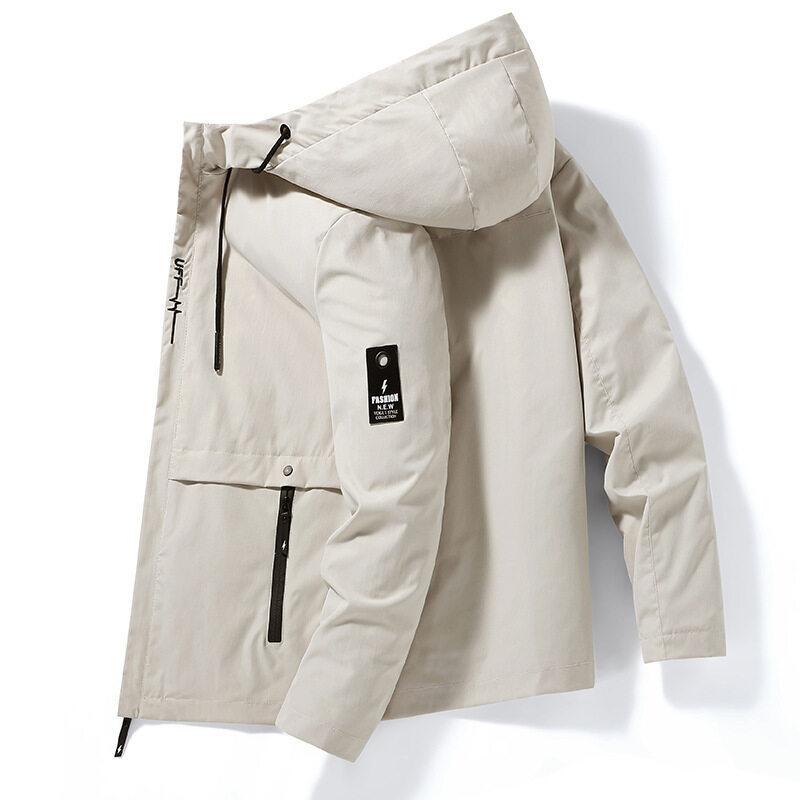 Abbigliamento da baseball casual giovanile primaverile e autunnale Giacca con cappuccio cardigan sportiva da uomo moda coreana