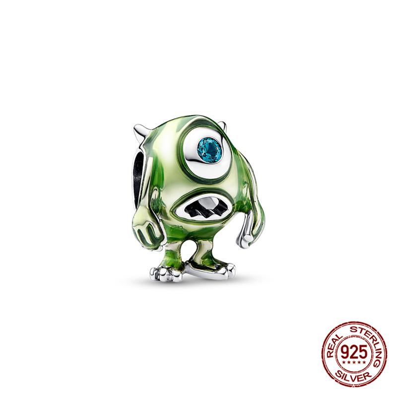 New  Mickey Minnie Beaded Marvel Lron Man Charms Plata De Leyoriginales Fit Bracelet Diy Jewelry Making Women'S Gift