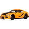 Hot Wheels Fast & Furious 2021 Toyota GR Supra Vehicle Toy Mini Car 3 Years Old and Up Orange JBM00