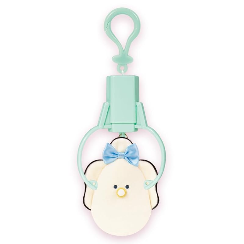 

Round eyes Dress up Bulbul Crane Approximately 20cm mascot key ring (Crane (Mizuiro))
