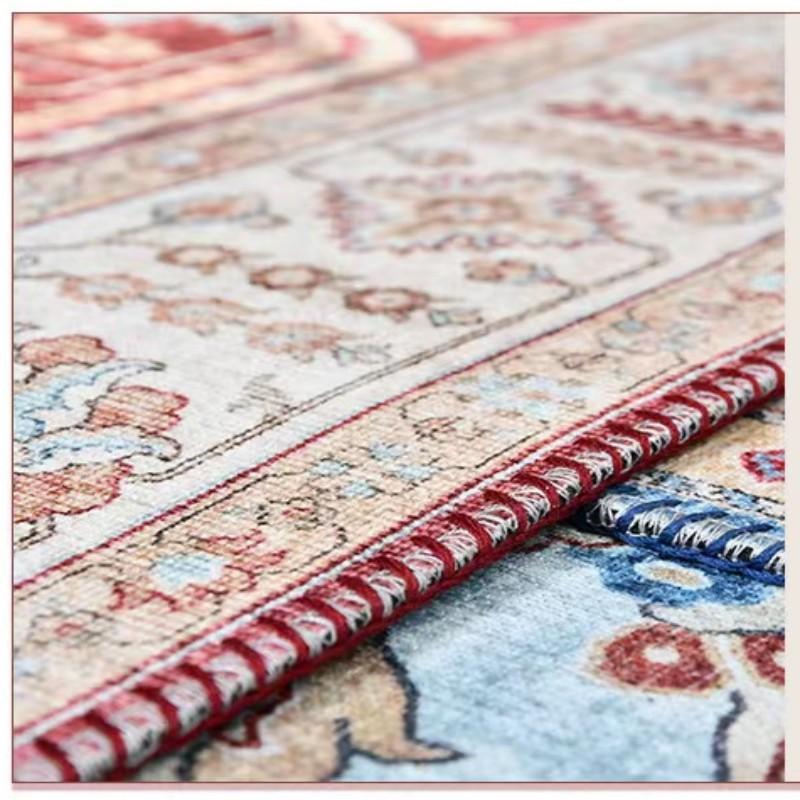 Bohemian Style Carpets for Living Room Large Area Bedroom Decor Purple Carpet Thick Plush Lounge Floor Mat Fluffy Soft Study Rug