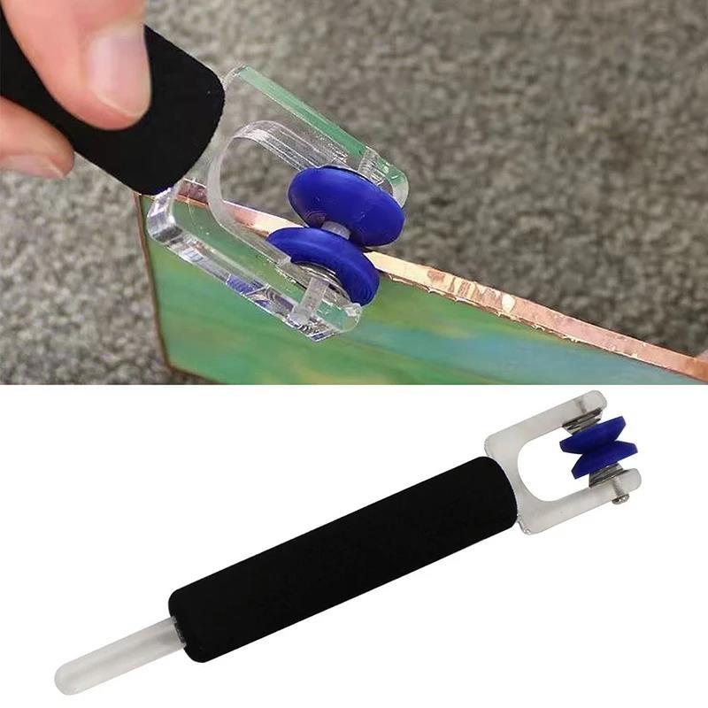 1Pc Foil Crimper Burnisher For Glass Aluminum Foil Protable Copper Foil Wrapping Tool Time-saving Wear Resistant Hand Tool Parts