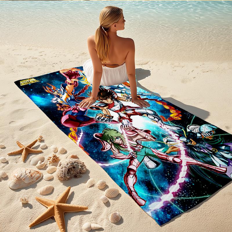 1Pc Heroes Galaxy Beach Towel Quick Dry Multiuse For Beach Pool Gym Yoga Home Travel Christmas Halloween Xmas Gift L1304
