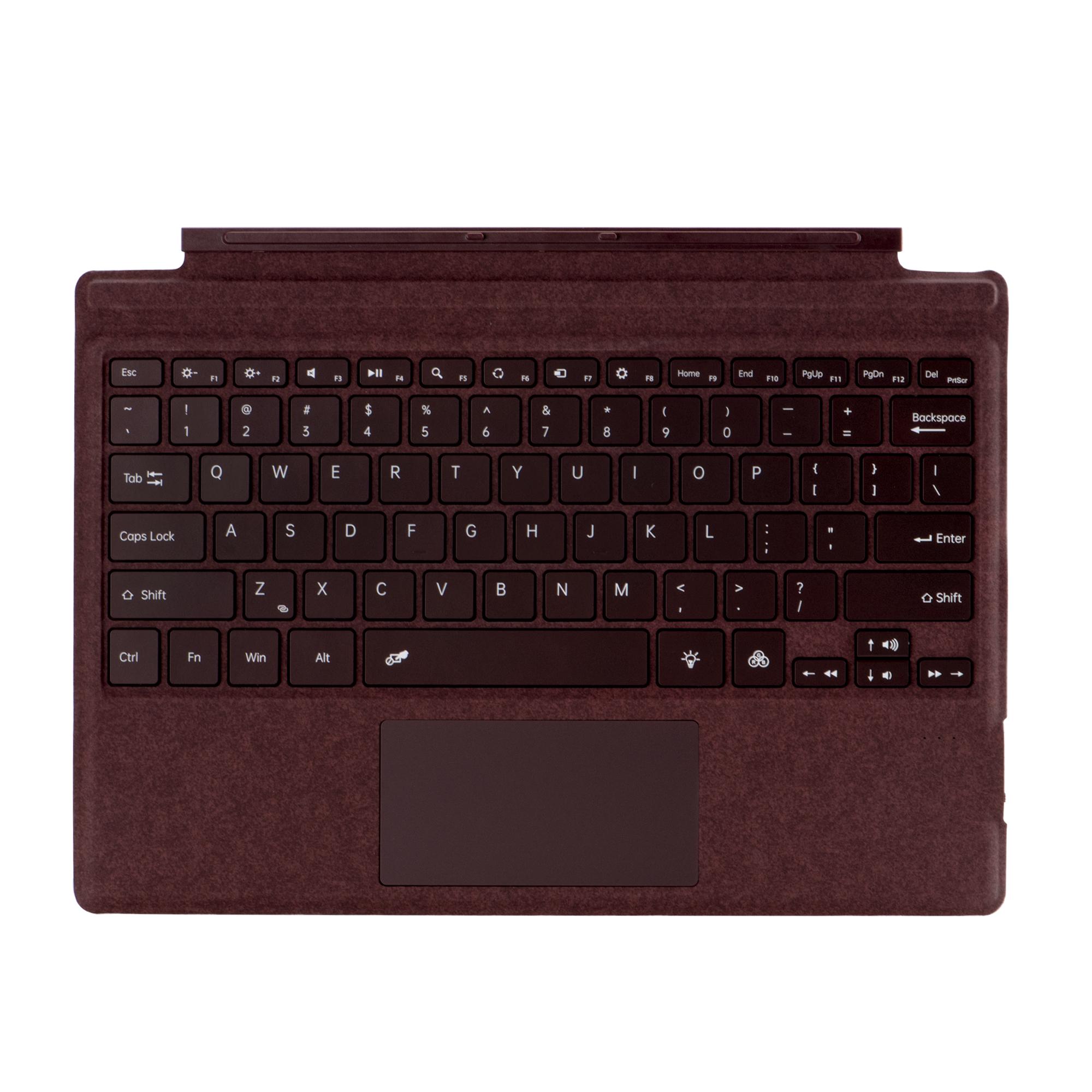 

New Colour Matching Bluetooth Magnetic Keyboard For Surface Pro3/4/5/6/7/7+ Computers Multi-Touch Precision Touchpad